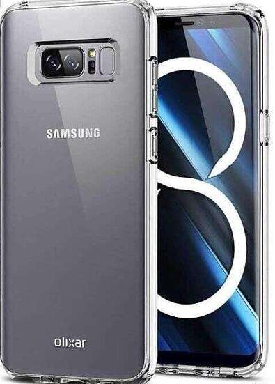 三星Note8真身什么样 三星Note8背部指纹