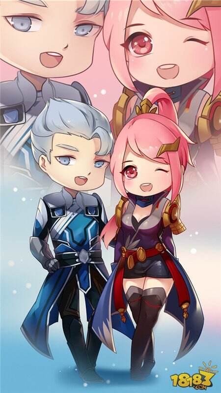 【Q版壁纸】花木兰&铠