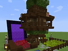 我的世界老旅建筑教学：巫师药水屋