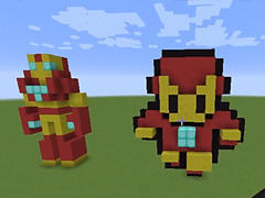 我的世界老旅建筑教学：钢铁侠