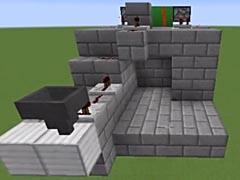 <b>老旅红石脑洞世界 2x2活塞门</b>