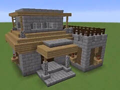 高级的小别墅 老旅教你搭建村民城堡屋