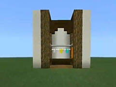 梦轩红石创意学堂 教你制作一个衣帽间