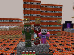 小橙子姐姐的TNT大陆 超帅大龙装金盔甲