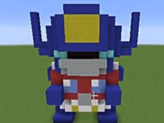 小时候的梦 老旅教你做变形金刚擎天柱