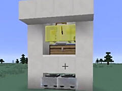 老旅红石脑洞世界 教你做雪人刷雪机