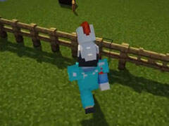 你肯定没看错 悠然小天带宠物鸡逛街