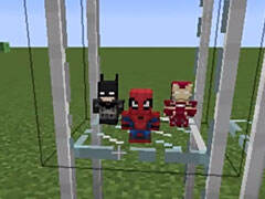 老旅红石脑洞世界 教你做蜘蛛侠超人手办