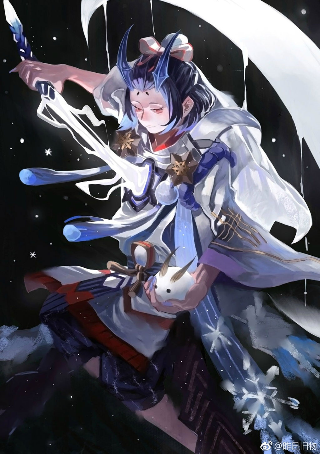 阴阳师雪童子同人绘画:最想要的式神.jpg