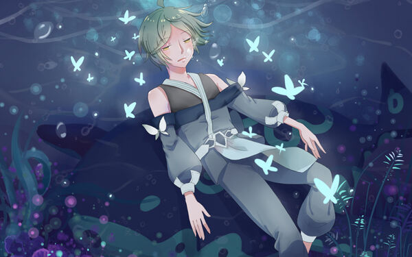 【壁纸】庄周掉深海里了 你还不来救！