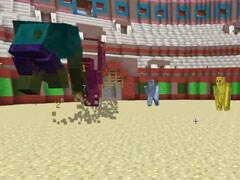 魔哒怪物大乱斗 基岩铁傀儡大战泰坦末影人