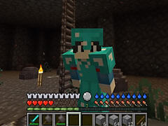 进入地狱44层 悠然小天边卖萌边挖矿