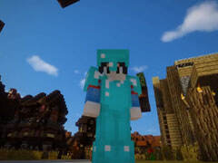 前往地狱 悠然小天带超级工具狂挖石英