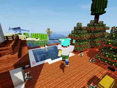 健步如飛 天騏手拿風(fēng)暴之錘在地上飛奔