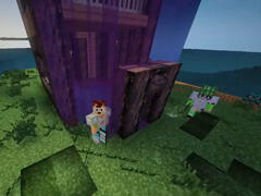 弱化鉆石有啥樣？ 天琪爆笑挖材料樹木