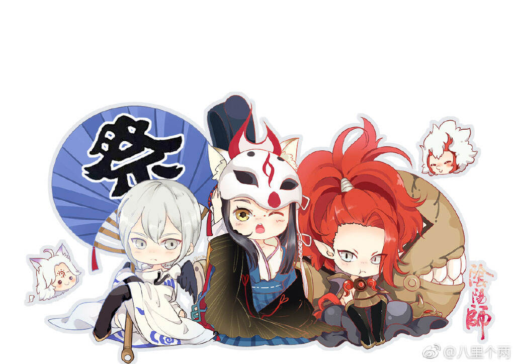 阴阳师同人作品：三大鬼王喝了ATPX4869