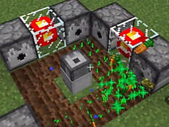 老旅紅石腦洞世界 自動農場系統