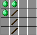 我的世界绿宝石战斧怎么做 合成表一览