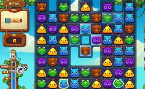 开心消消乐286关到290关高分攻略