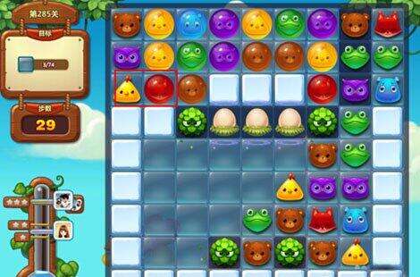 开心消消乐281关到285关高分攻略