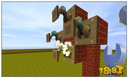 迷你世界旋转大炮制作教程 毁天毁地毁空气