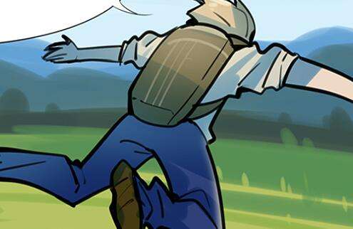 【四格漫畫】全軍粗擊第二十話：跳傘技巧