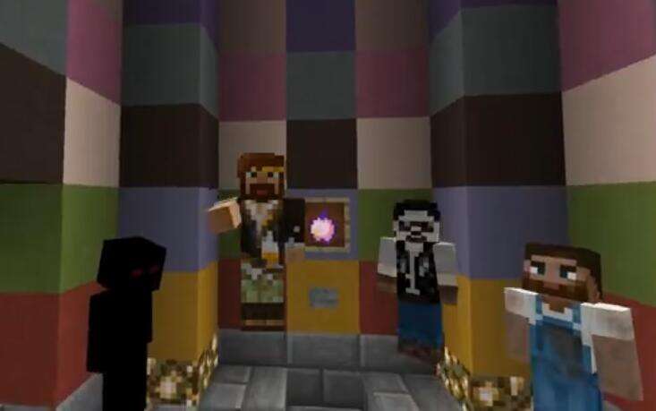 籽岷我的世界星跳水立方 落地成盒也是乐趣