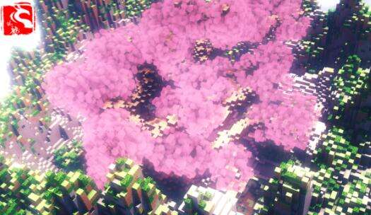 我的世界1.8樱谷建筑下载 如梦似幻樱漫天