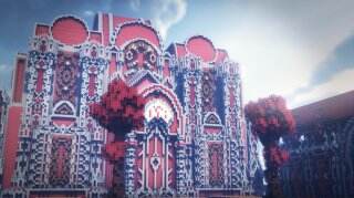 我的世界RI紅印殿建筑mod