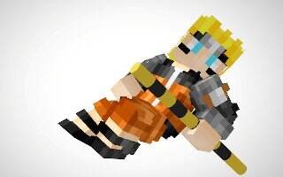 我的世界 LOH工作室 鳴人皮膚