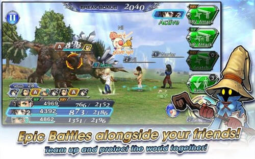 最终幻想纷争国际版上线 与历代FF角色一同冒险