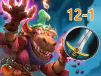 墨泽炉石竞技场视频 魔武双修伊普战12胜