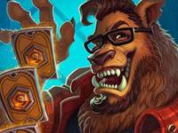 炉石同人画作：BB消失在女巫森林之后