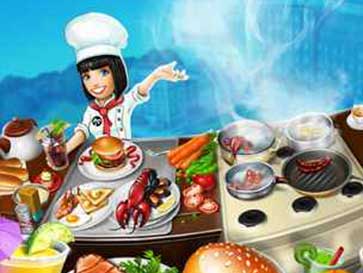 games with graphics like cooking fever and burger shop
