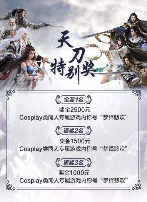 2018ChinaJoy Cosplay封面大赛豪华奖品公布!