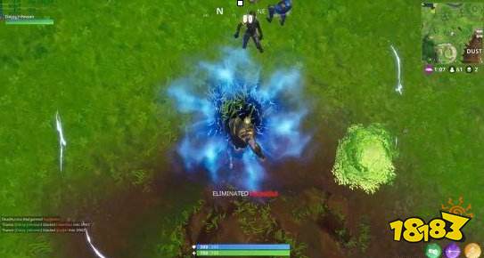 堡垒之夜联动复联活动演示 变身灭霸毁天灭地