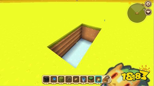 迷你世界推拉机械臂隐藏地下室教程