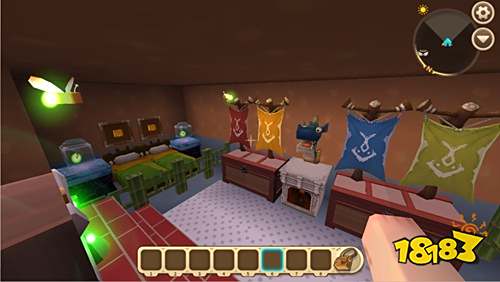 迷你世界推拉机械臂隐藏地下室教程