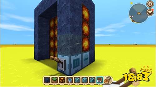 迷你世界水帘洞滑动门怎么做 水帘洞滑动门教程