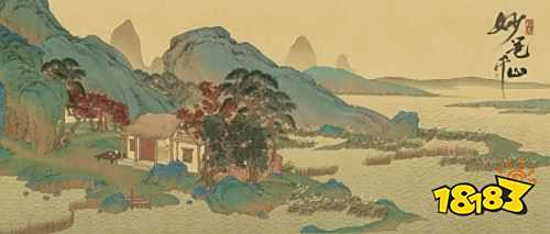 网易新游《绘真·妙笔千山》原画曝光 青绿山水国画神韵再现