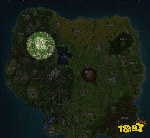 堡垒之夜欢乐公园在哪 欢乐公园地点分享