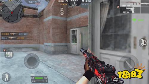 CF手游鹰眼雪地地图屡试不爽的枪点 提前枪点位置分享
