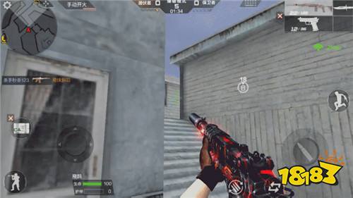 CF手游鹰眼雪地地图屡试不爽的枪点 提前枪点位置分享