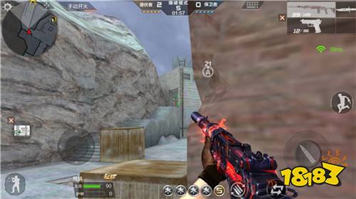 CF手游鹰眼雪地地图屡试不爽的枪点 提前枪点位置分享