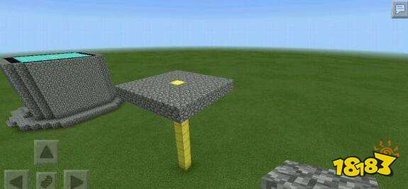 我的世界手游水和岩浆的妙用 用来建造高塔