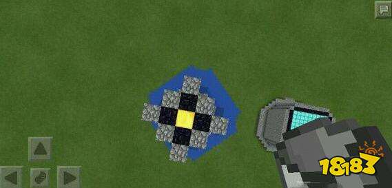 我的世界手游水和岩浆的妙用 用来建造高塔