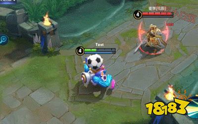 王者荣耀蔡文姬新皮肤特效预览 2技能弹足球模式