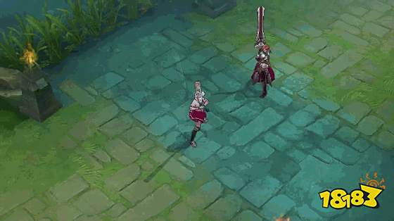 花木兰的姐妹皮肤在海外版上线 这背景真难看