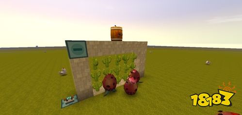 迷你世界升降仙人掌门制作教程