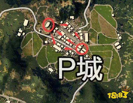 绝地求生全军出击P城怎么打 丰富的资源伴随着危险